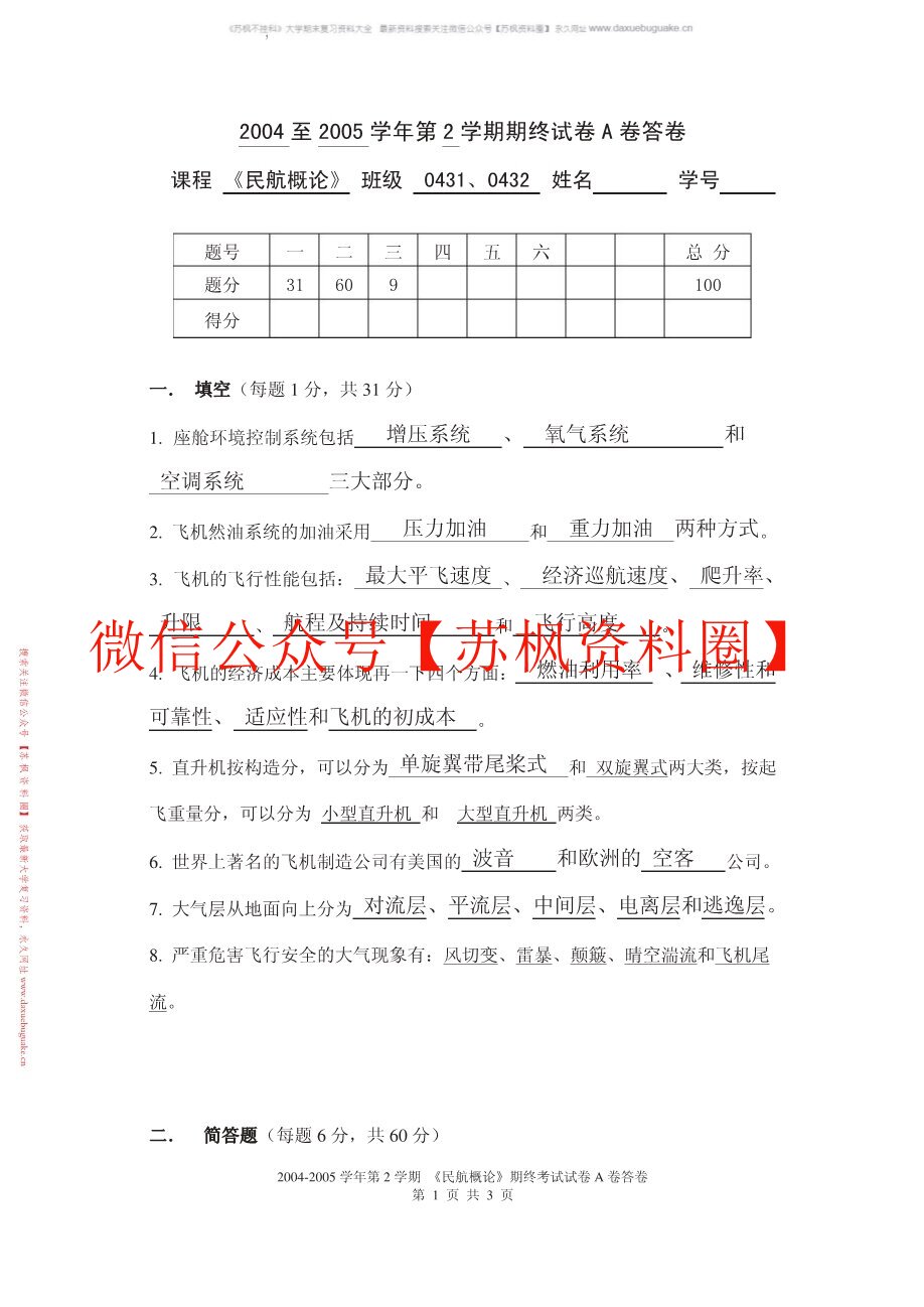 民航概论